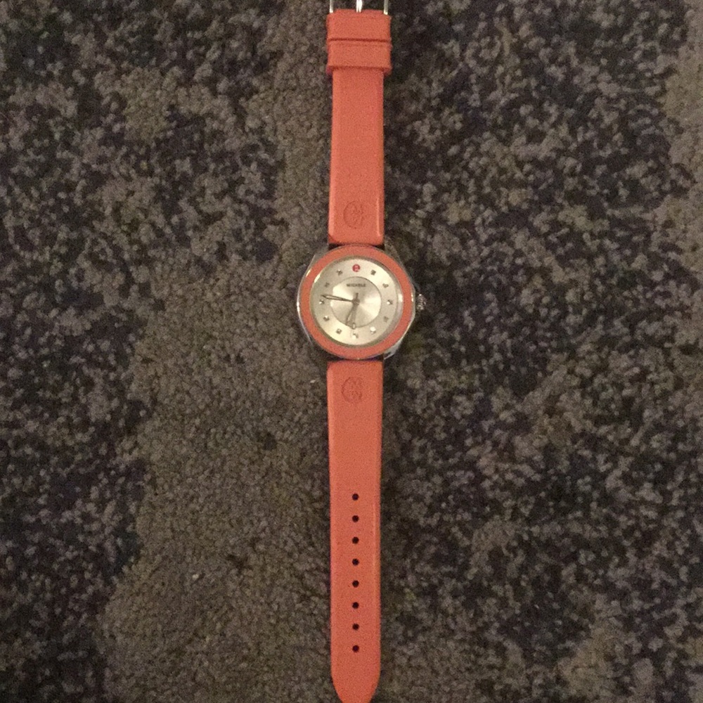 Michelle Pink/Coral Women Watch